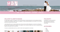Desktop Screenshot of lorettedesigns.co.za
